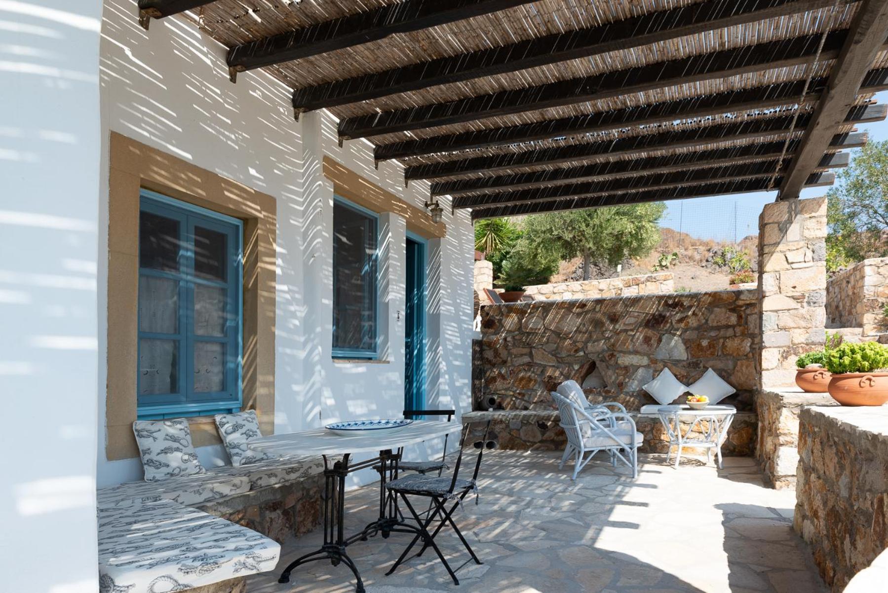 Patmos Exclusive Villas Skala  Ruang foto
